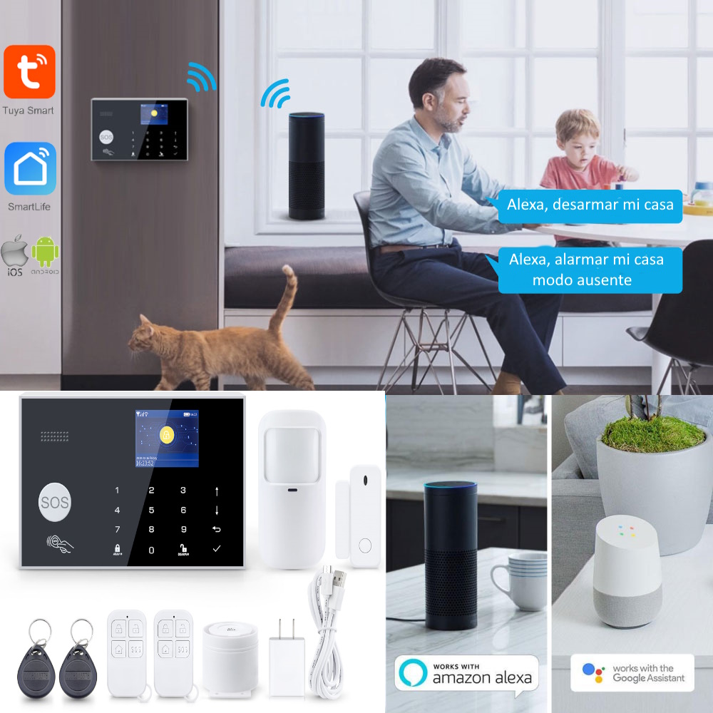 Alarma inalámbrica VNOS ,Wi-fi - GSM