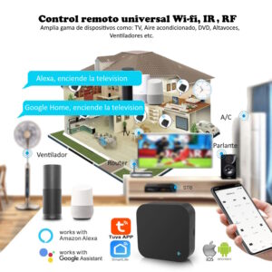 Tuya mini control universal IR Wi-fi compatible Google, Alexa