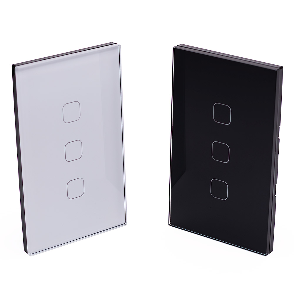 Interruptor inteligente Wi-fi de 3 canales