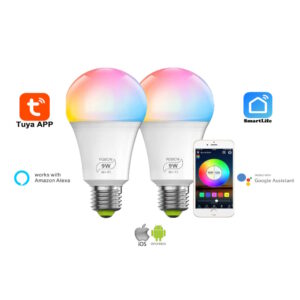 Foco inteligente Wi-fi RGBCW