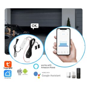 Abridor de garaje Wi-fi con App Tuya Smart