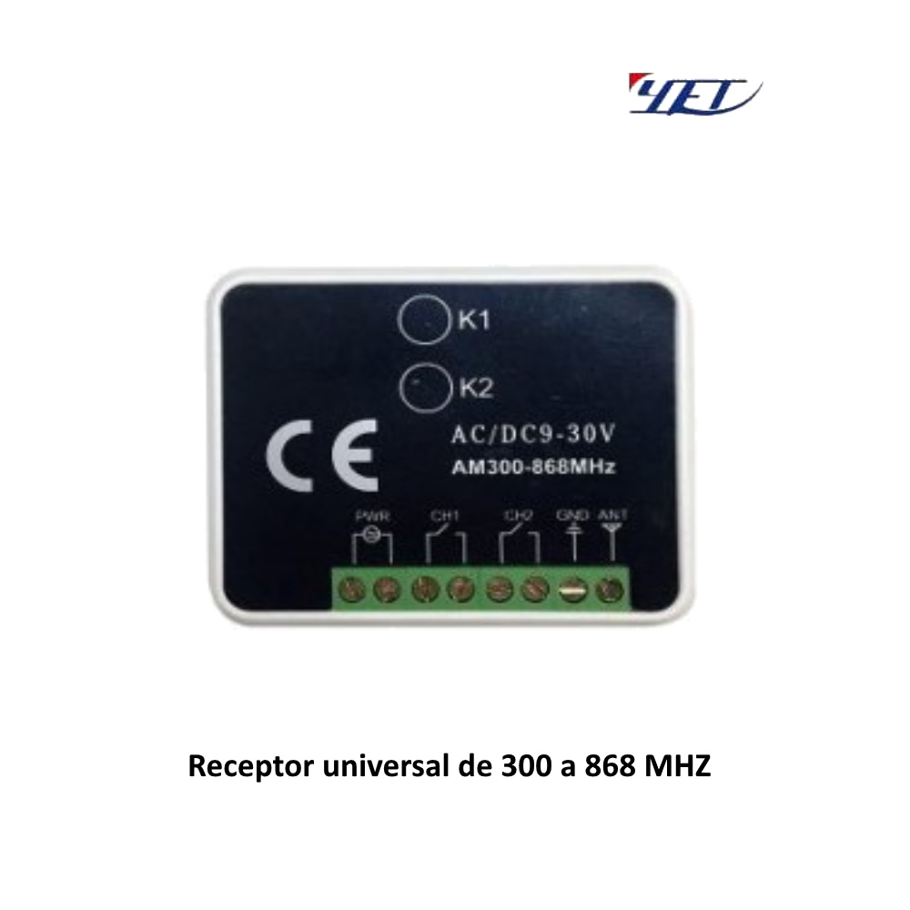 Receptor universal multifrecuencia Yet
