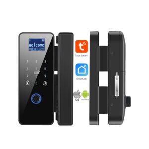 Cerradura inteligente Bluetooth Tuya smart para puerta de vidrio